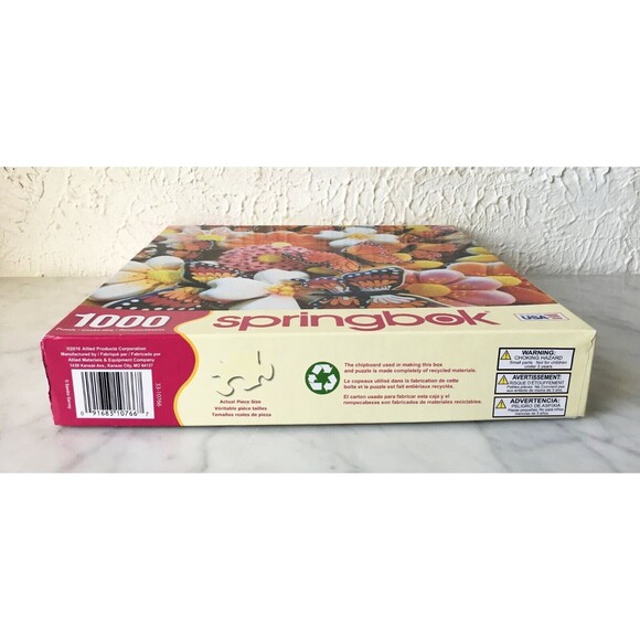 Springbok Butterfly Cookies Jigsaw Puzzle 1000 - 24" x 30" Complete - Picture 5 of 8